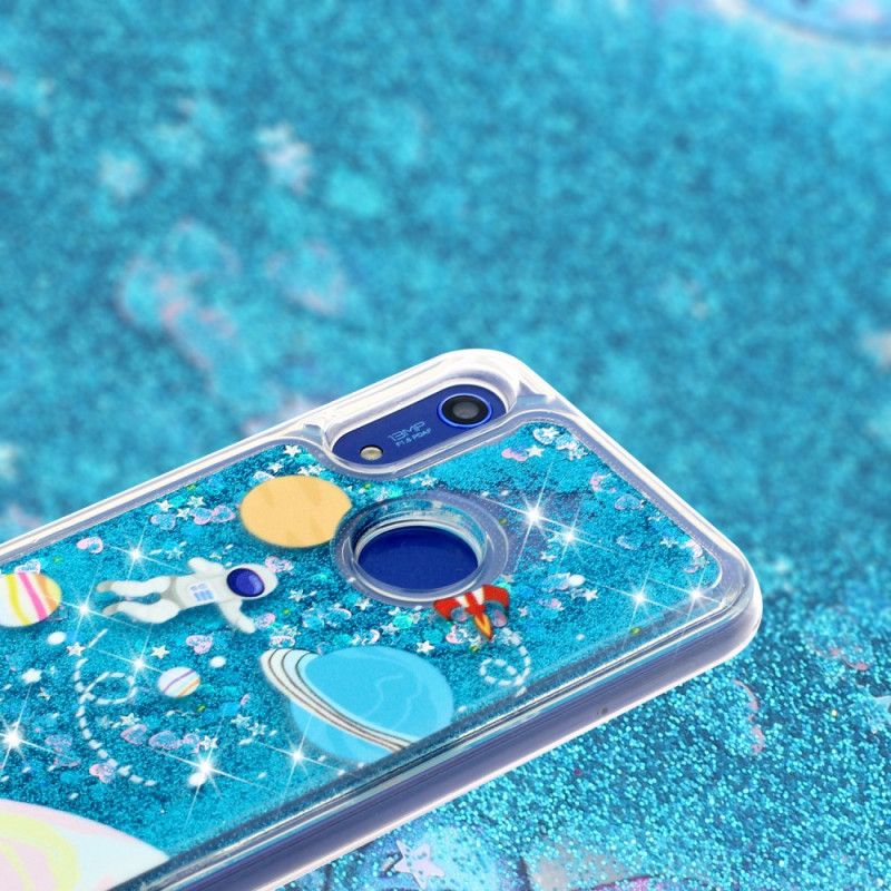 Coque Honor 8a / Huawei Y6 2019 Astronaute Paillettes