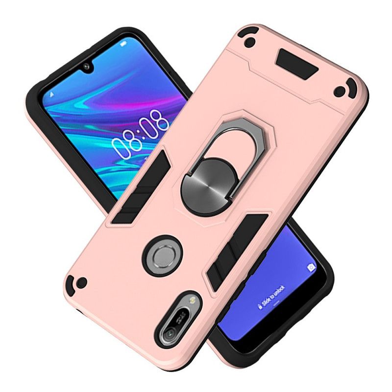 Coque Honor 8a / Huawei Y6 2019 Détachable Anneau-support