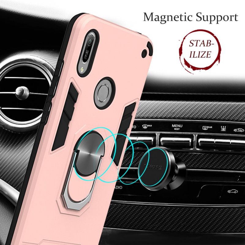 Coque Honor 8a / Huawei Y6 2019 Détachable Anneau-support