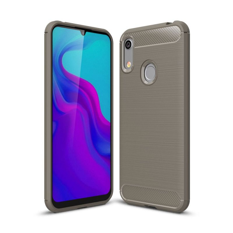 Coque Honor 8a / Huawei Y6 2019 Fibre Carbone Brossée