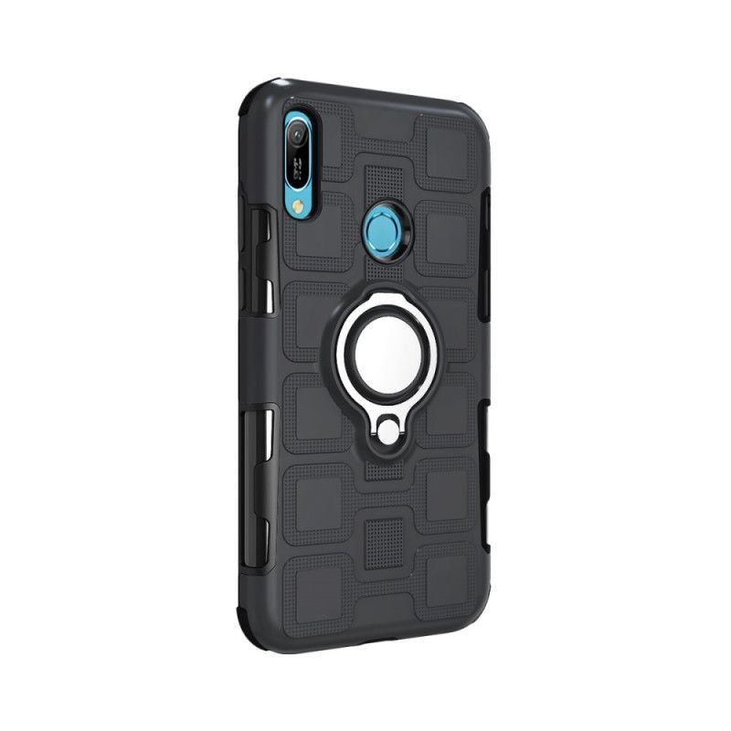 Coque Honor 8a / Huawei Y6 2019 Super Résistante Avec Anneau-support