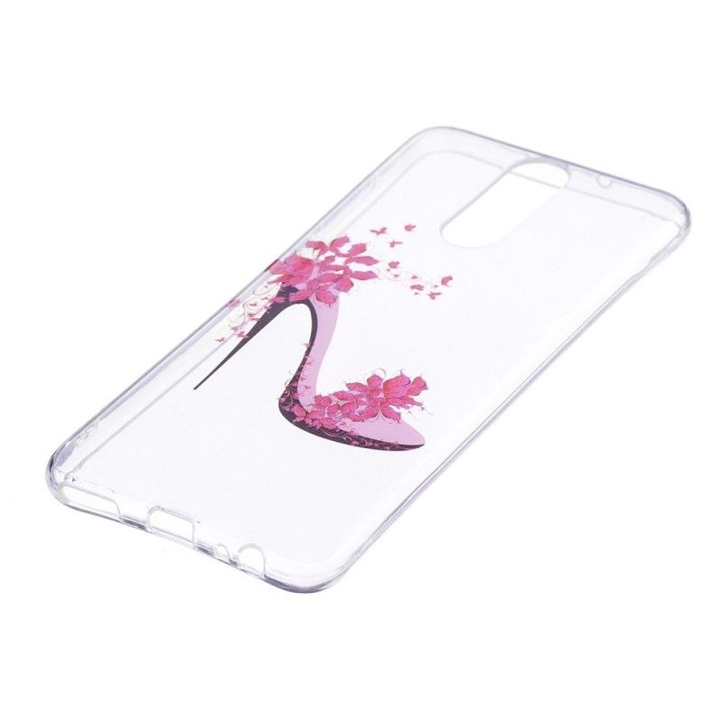 Coque Huawei Mate 10 Lite Escarpin Fleuri