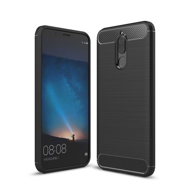 Coque Huawei Mate 10 Lite Fibre Carbone Brossée