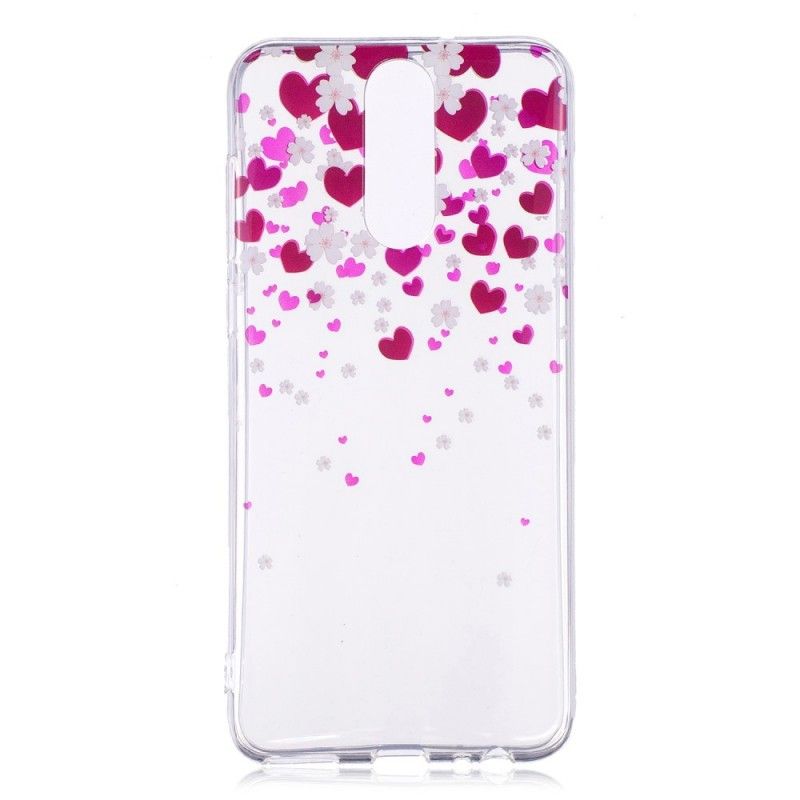 Coque Huawei Mate 10 Lite Pluie De Coeurs