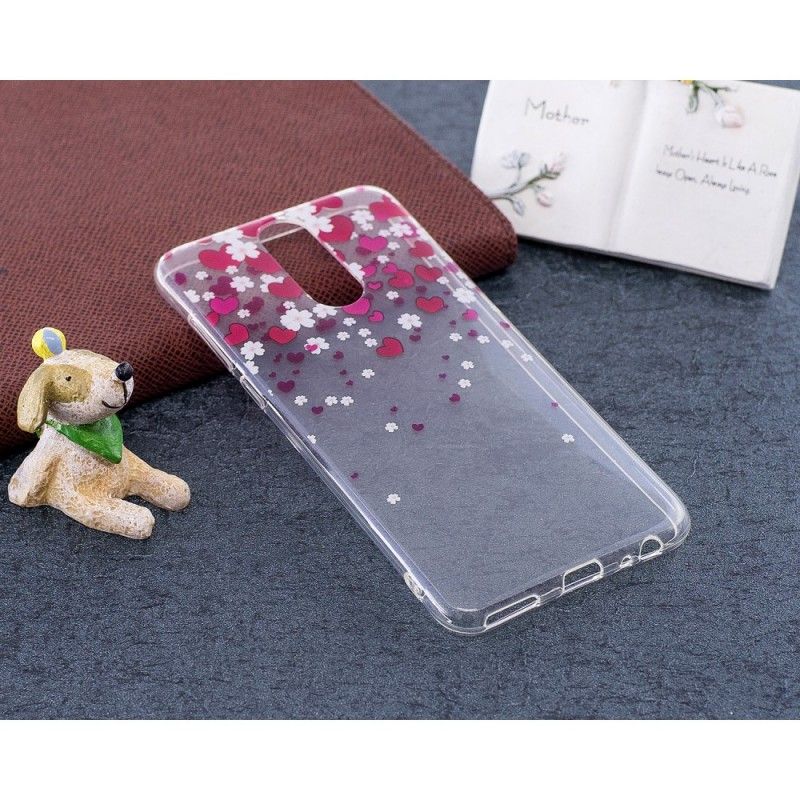 Coque Huawei Mate 10 Lite Pluie De Coeurs