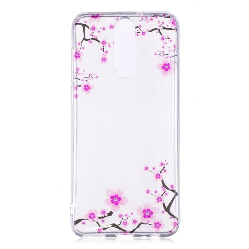 Coque Huawei Mate 10 Lite Transparente Arbre Fleuri