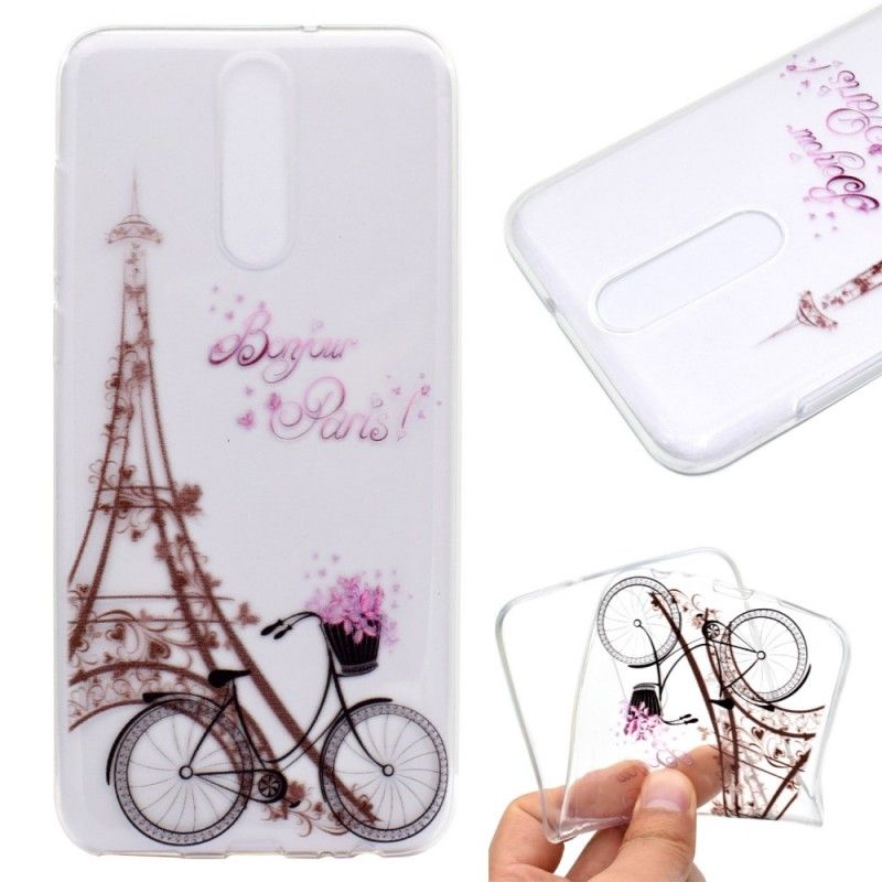 Coque Huawei Mate 10 Lite Transparente Bonjour Paris