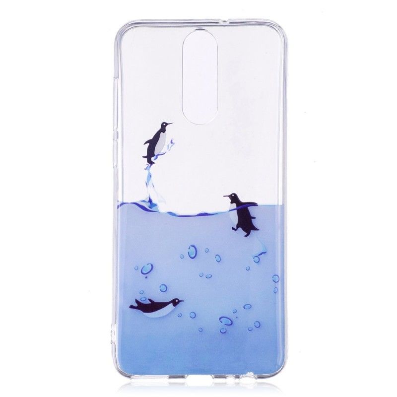 Coque Huawei Mate 10 Lite Transparente Jeu De Pingouins