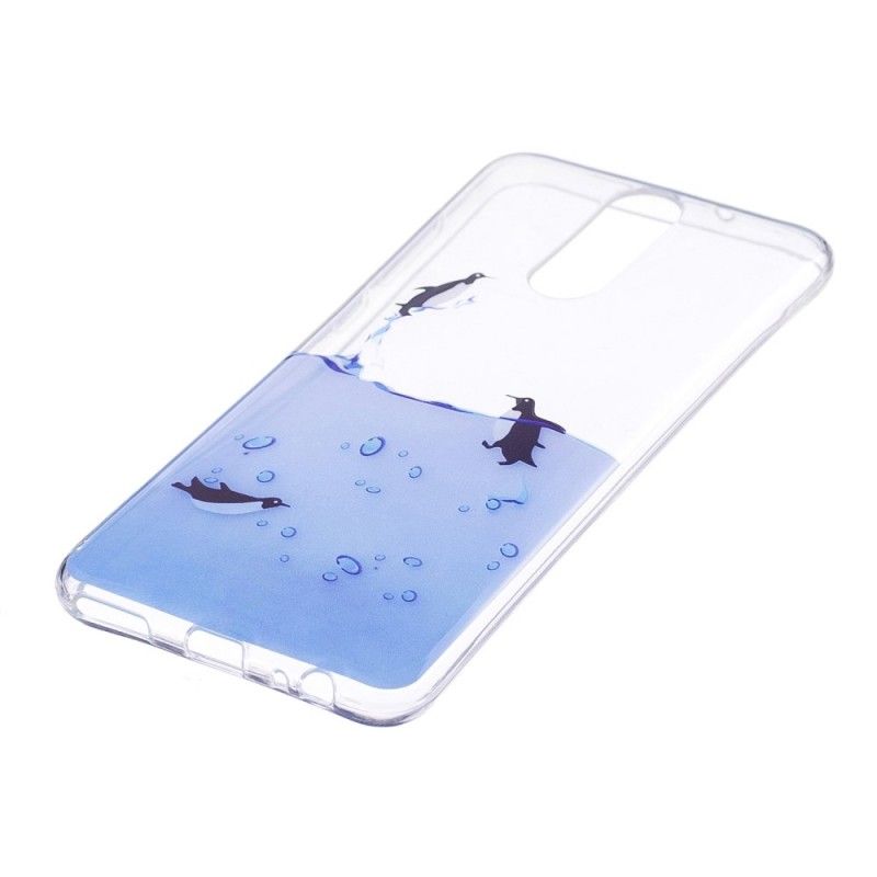 Coque Huawei Mate 10 Lite Transparente Jeu De Pingouins