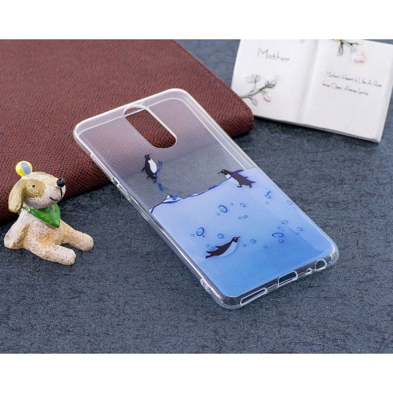 Coque Huawei Mate 10 Lite Transparente Jeu De Pingouins