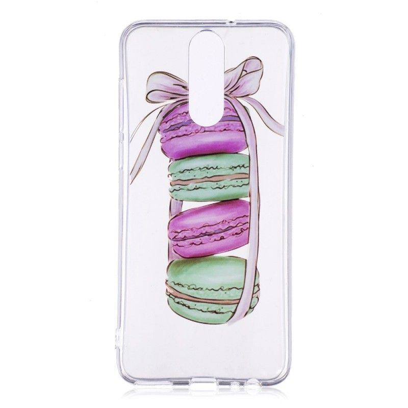 Coque Huawei Mate 10 Lite Transparente Macarons Gourmands