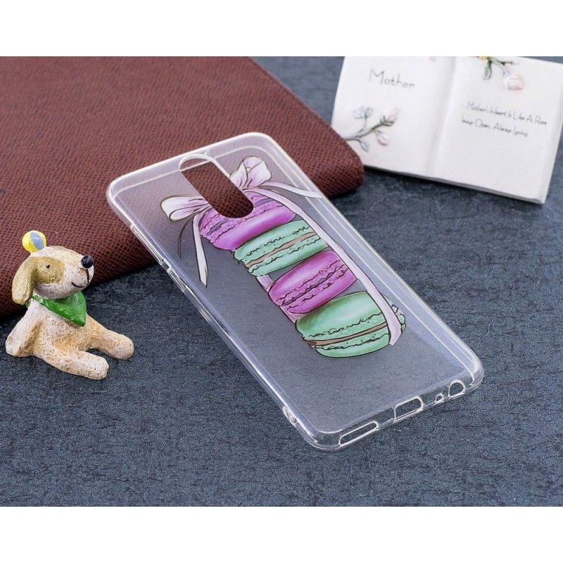 Coque Huawei Mate 10 Lite Transparente Macarons Gourmands