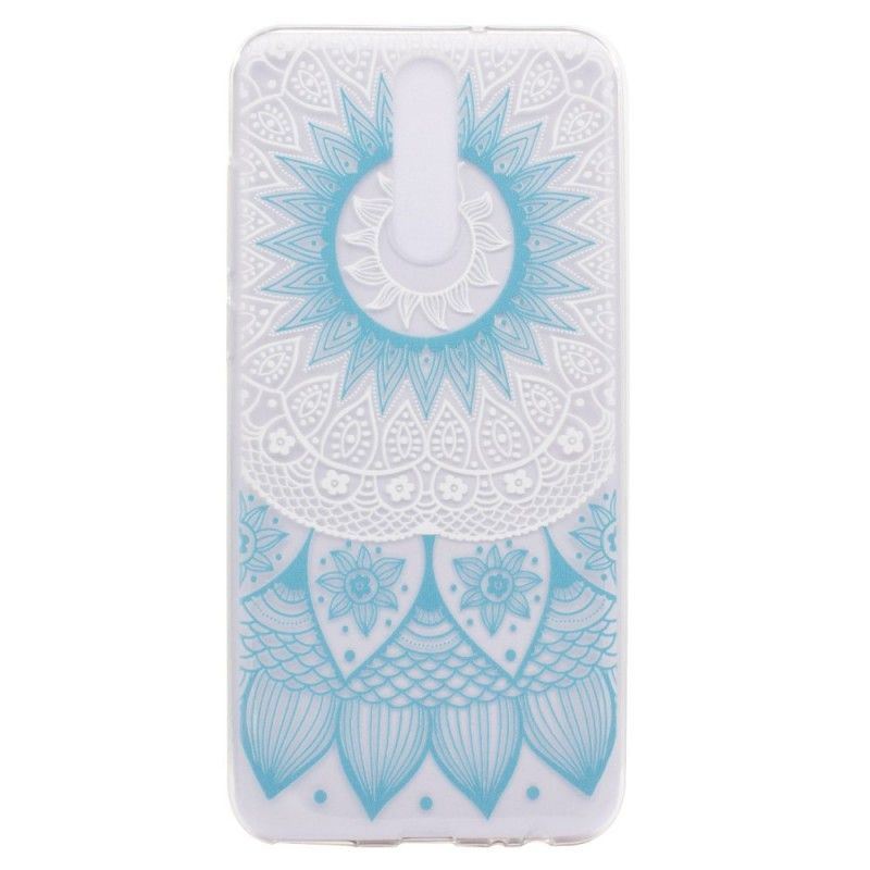 Coque Huawei Mate 10 Lite Transparente Mandala Coloré