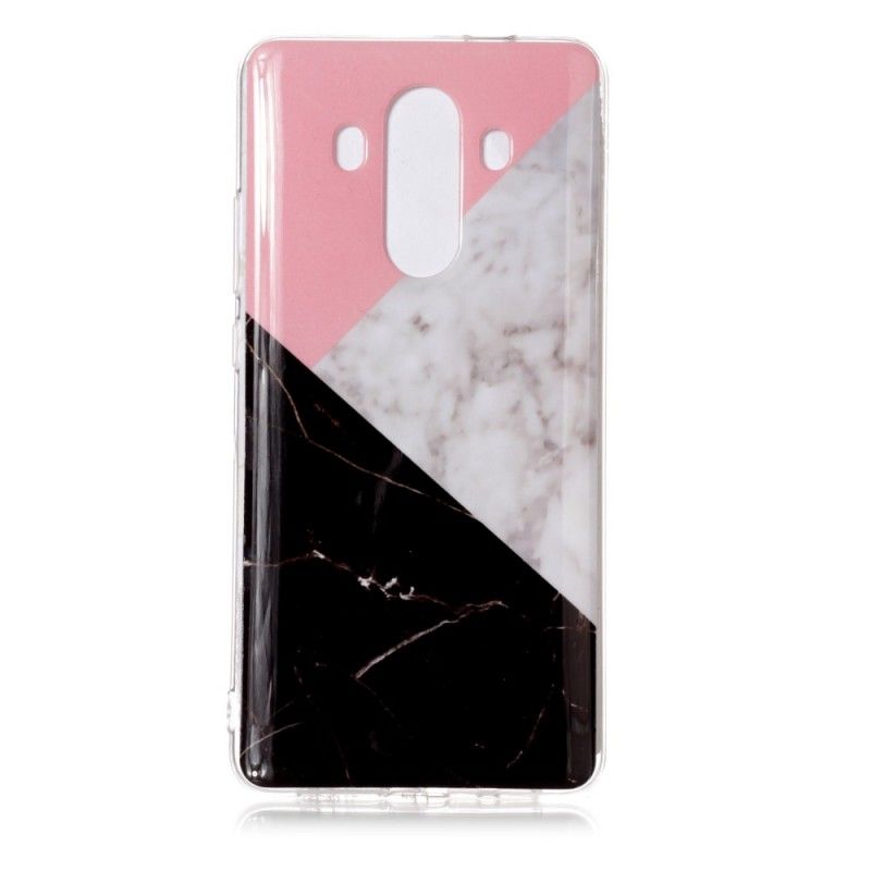 Coque Huawei Mate 10 Pro Marbre Géométrique