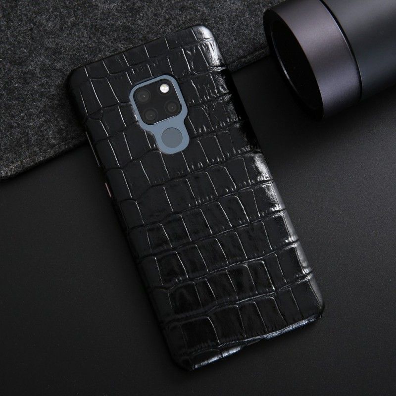 Coque Huawei Mate 20 Cuir Effet Crocodile