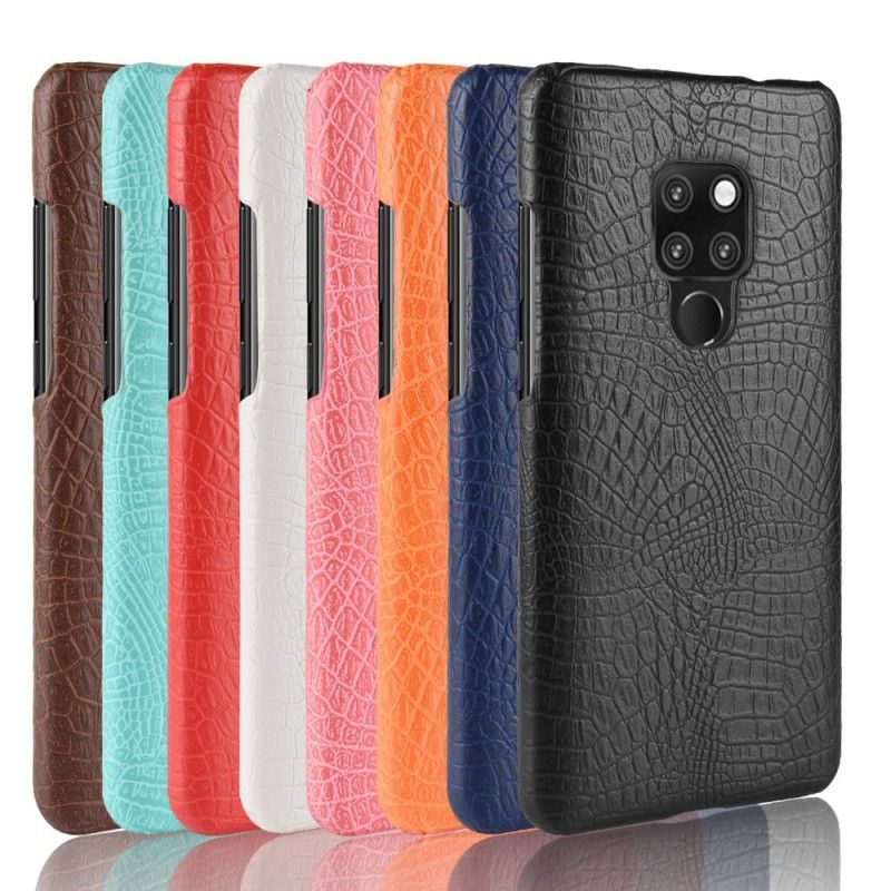 Coque Huawei Mate 20 Effet Peau De Crocodile