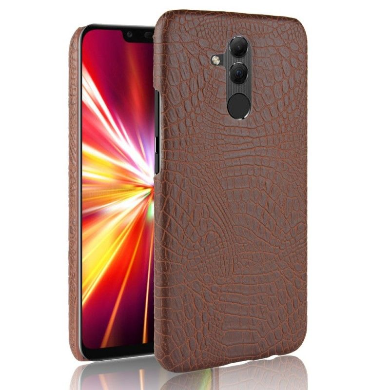 Coque Huawei Mate 20 Lite Effet Peau De Crocodile