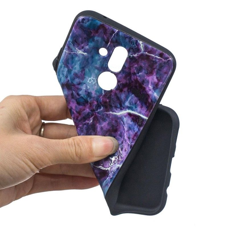 Coque Huawei Mate 20 Lite Marbre Violet