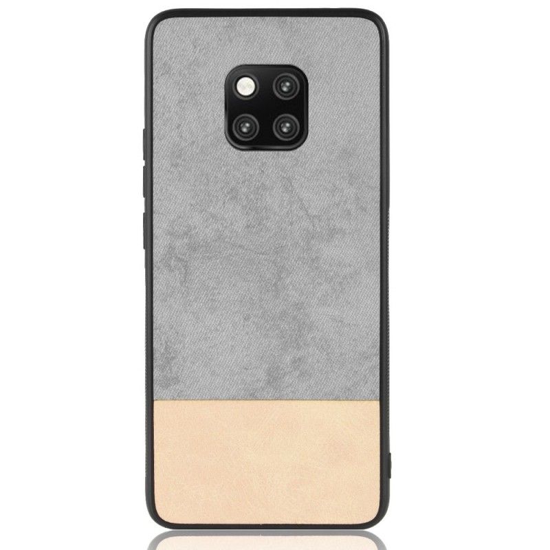 Coque Huawei Mate 20 Pro Bicolore Simili Cuir