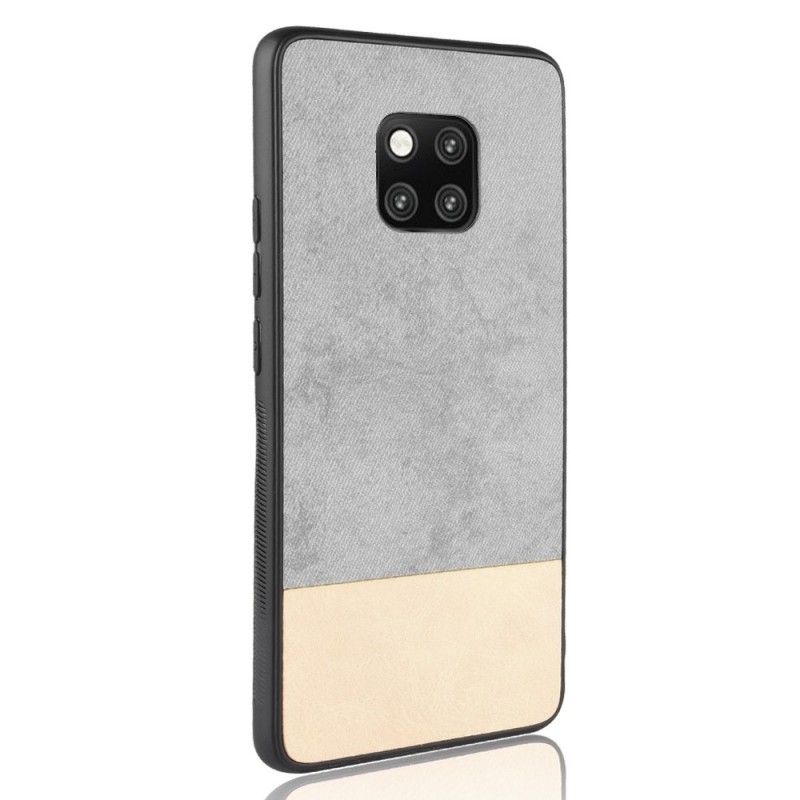 Coque Huawei Mate 20 Pro Bicolore Simili Cuir