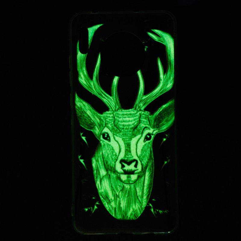 Coque Huawei Mate 30 Cerf Majestueux Fluorescente