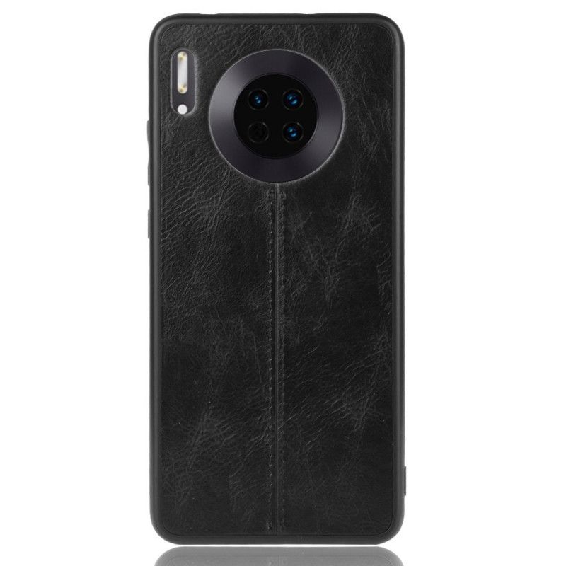 Coque Huawei Mate 30 Effet Cuir Couture