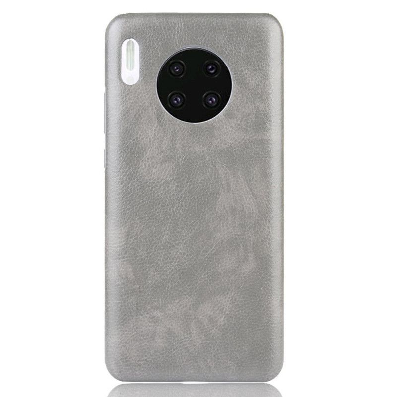 Coque Huawei Mate 30 Effet Cuir Litchi