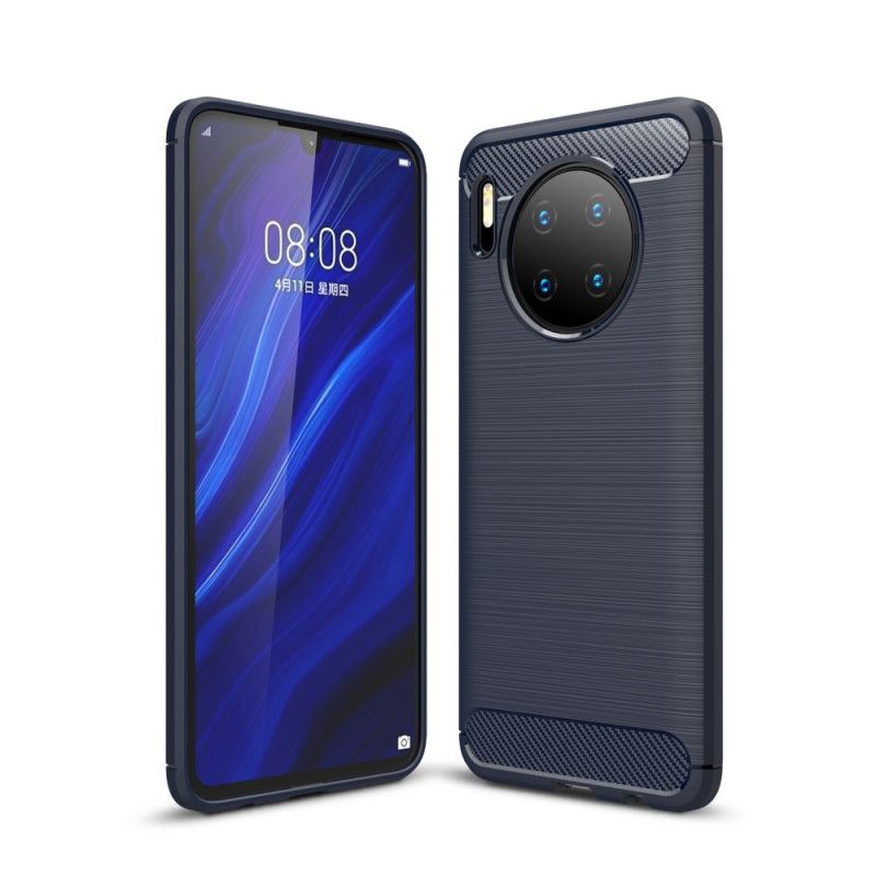 Coque Huawei Mate 30 Fibre Carbone Brossée