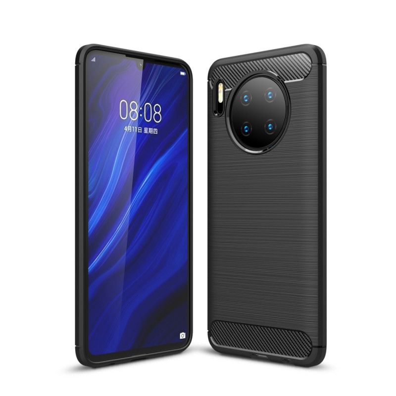 Coque Huawei Mate 30 Fibre Carbone Brossée