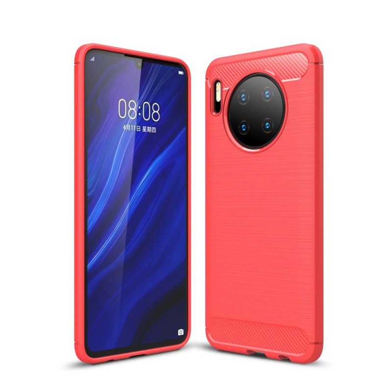 Coque Huawei Mate 30 Fibre Carbone Brossée