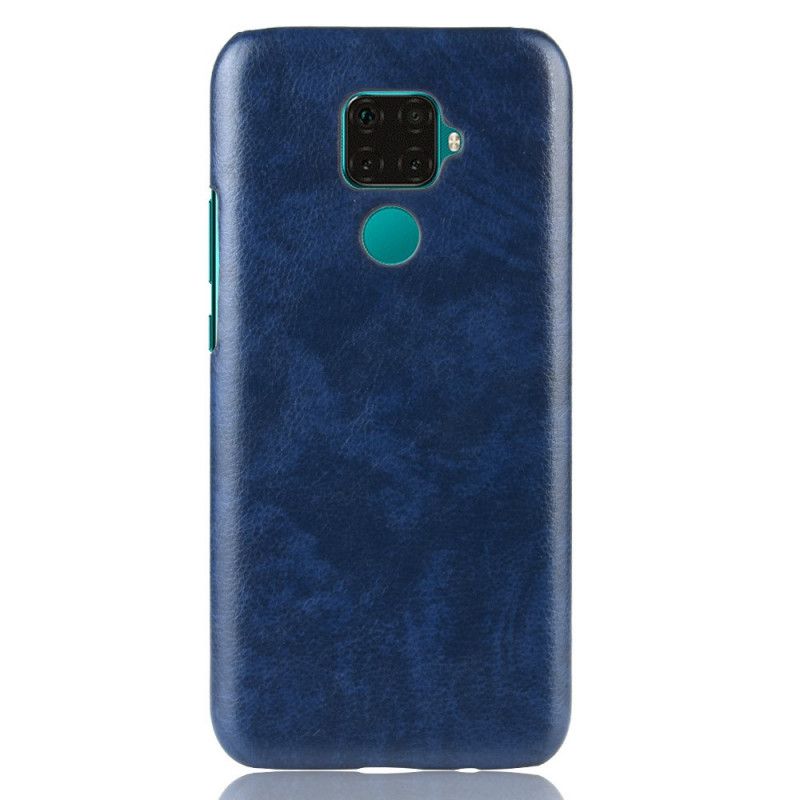 Coque Huawei Mate 30 Lite Effet Cuir Litchi Performance