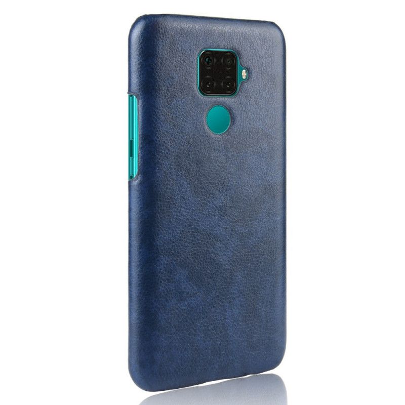 Coque Huawei Mate 30 Lite Effet Cuir Litchi Performance