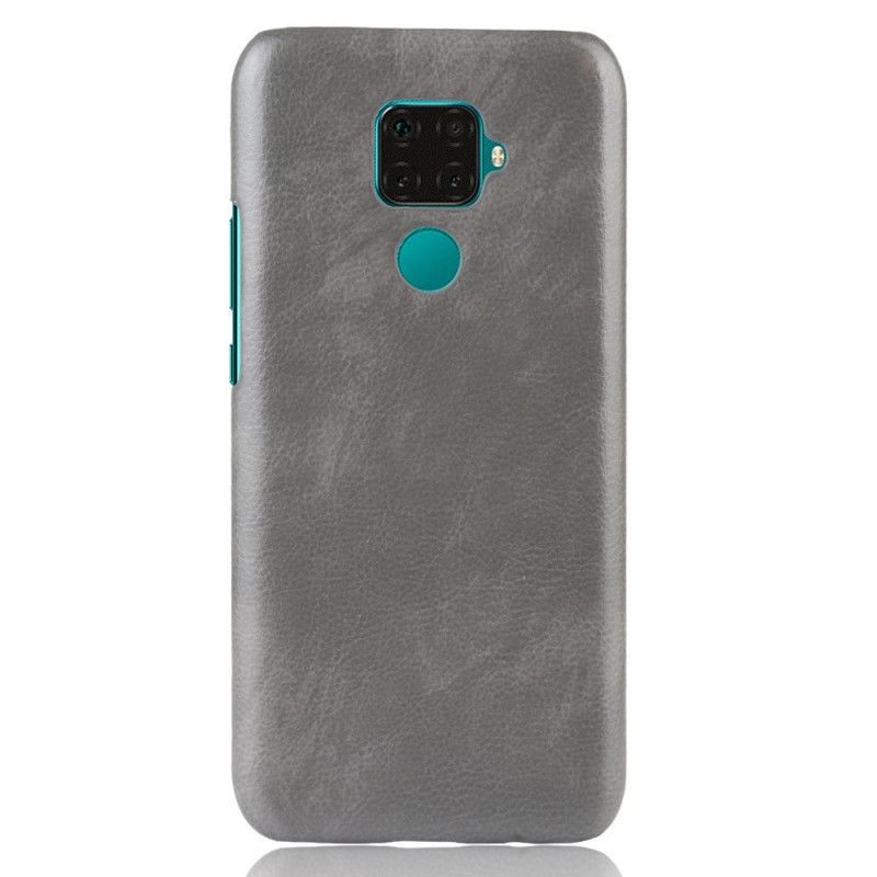 Coque Huawei Mate 30 Lite Effet Cuir Litchi Performance