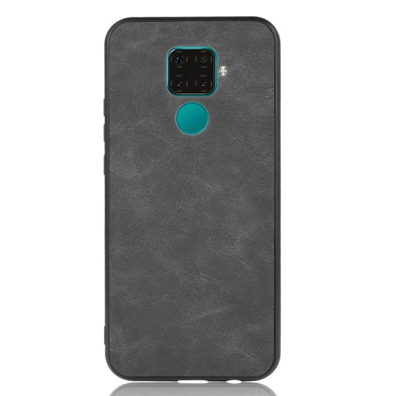 Coque Huawei Mate 30 Lite Effet Cuir Look Vintage