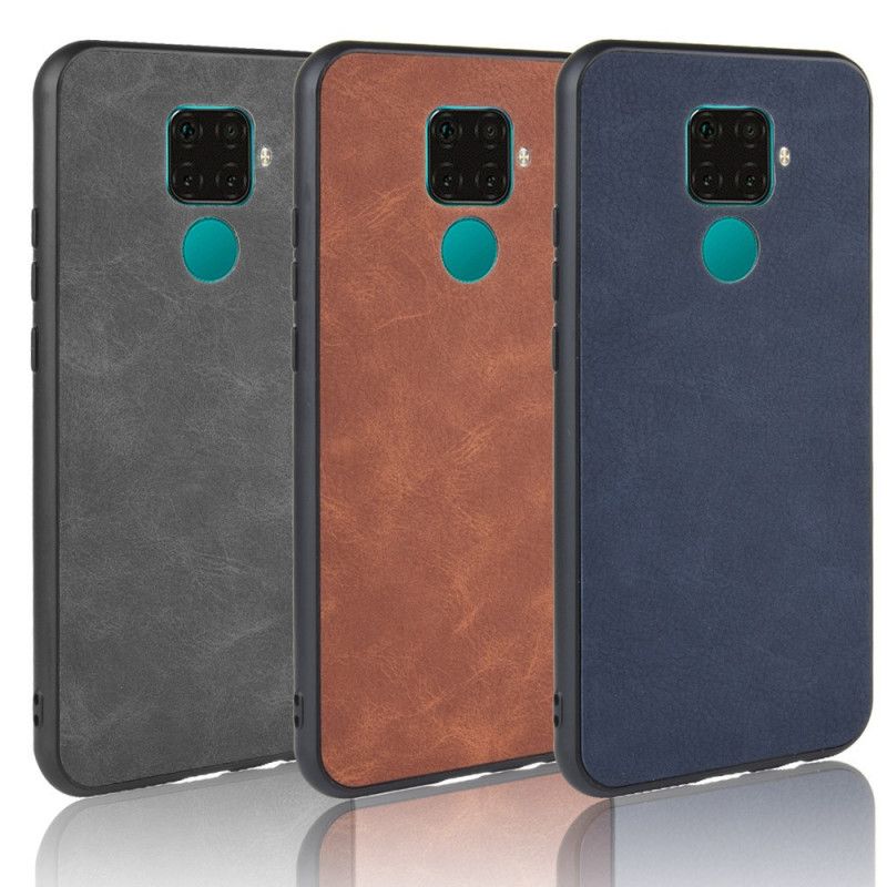 Coque Huawei Mate 30 Lite Effet Cuir Look Vintage