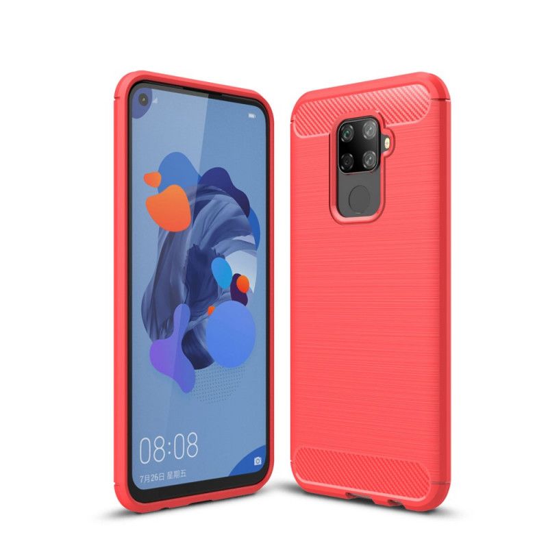 Coque Huawei Mate 30 Lite Fibre Carbone Brossée