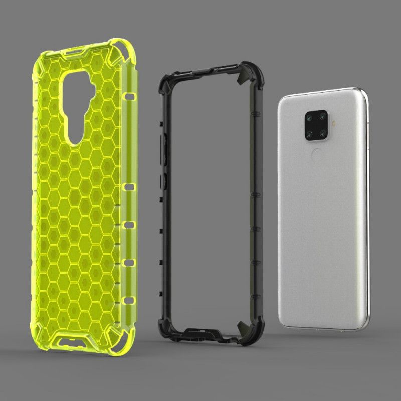 Coque Huawei Mate 30 Lite Style Nid D'abeille