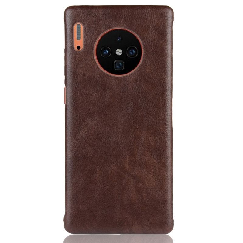 Coque Huawei Mate 30 Pro Effet Cuir Litchi Performance