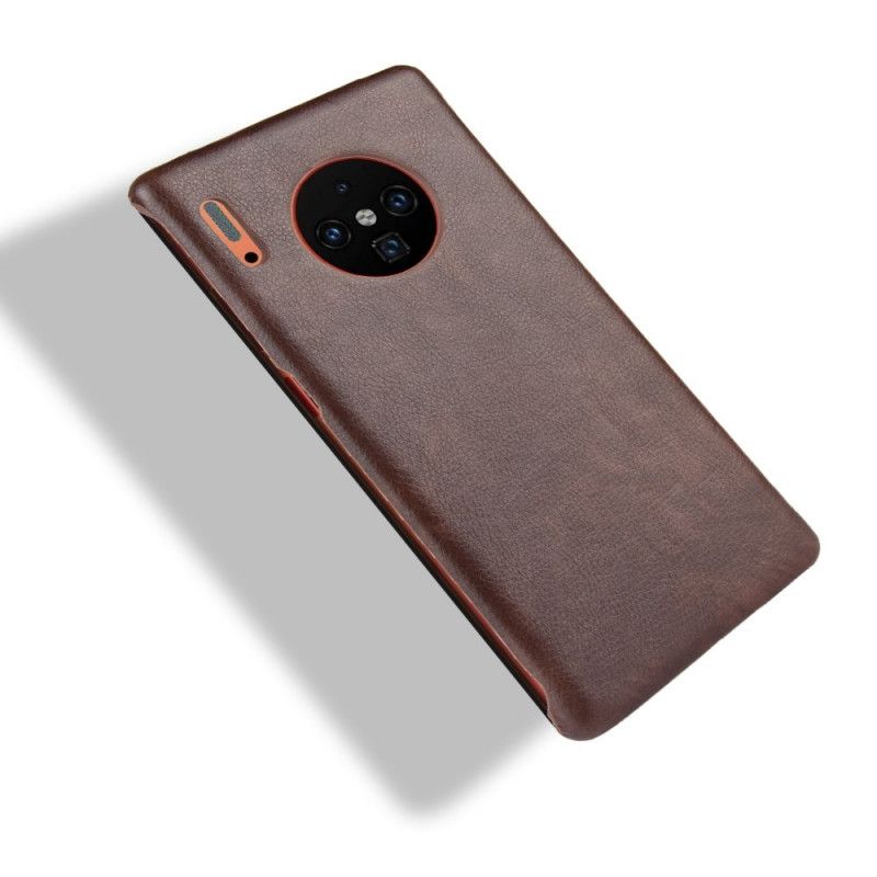 Coque Huawei Mate 30 Pro Effet Cuir Litchi Performance