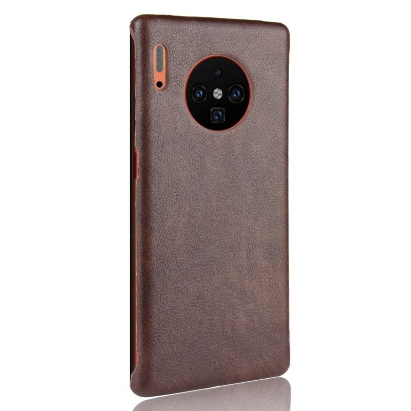 Coque Huawei Mate 30 Pro Effet Cuir Litchi Performance