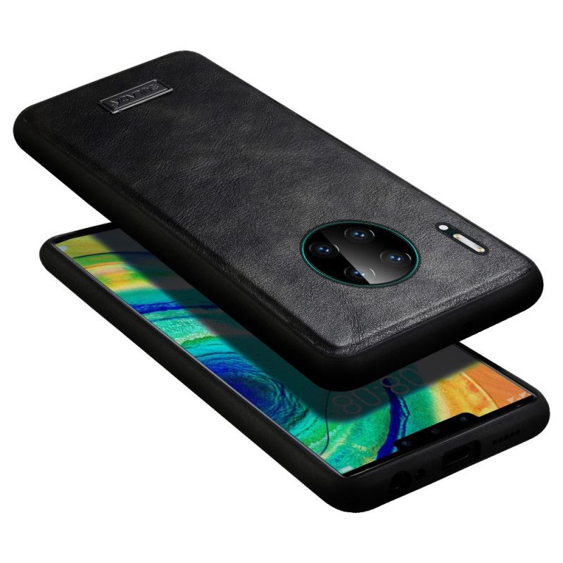 Coque Huawei Mate 30 Pro Sulada Effet Cuir