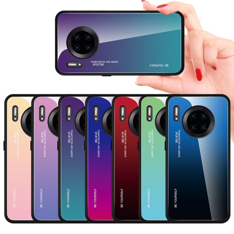 Coque Huawei Mate 30 Pro Verre Trempé Be Yourself