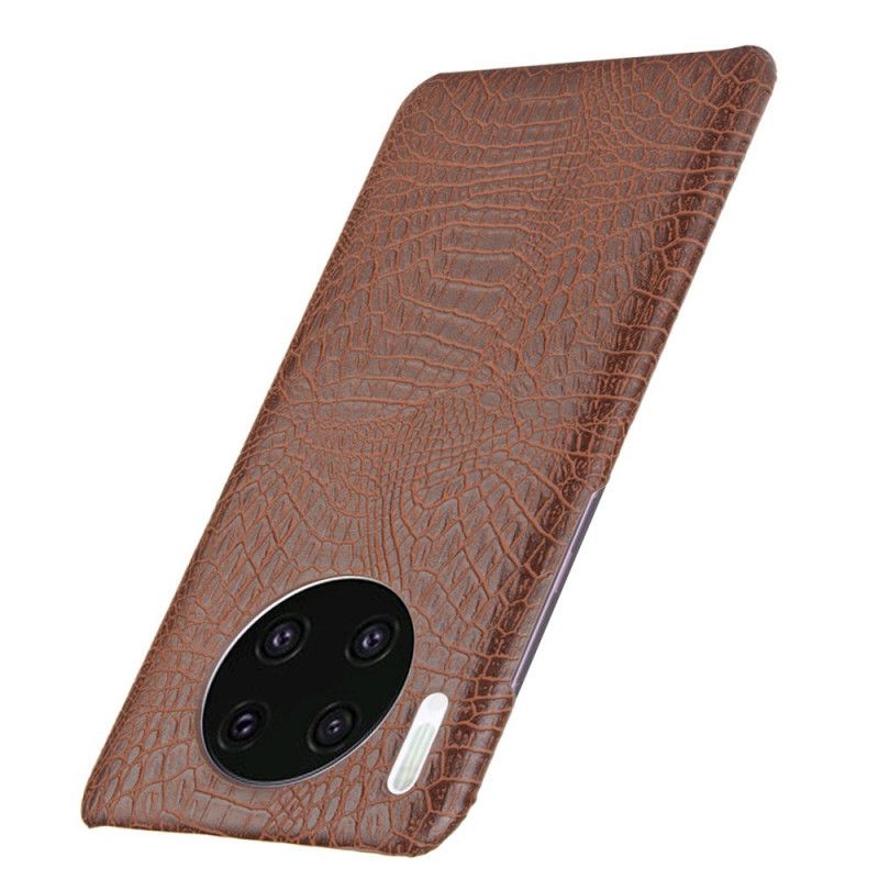 Coque Huawei Mate 30 Style Peau De Crocodile