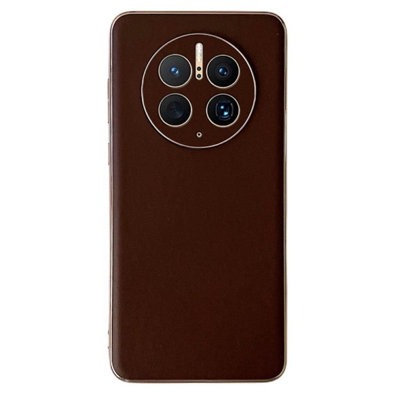 Coque Huawei Mate 50 Pro Véritable Cuir Color