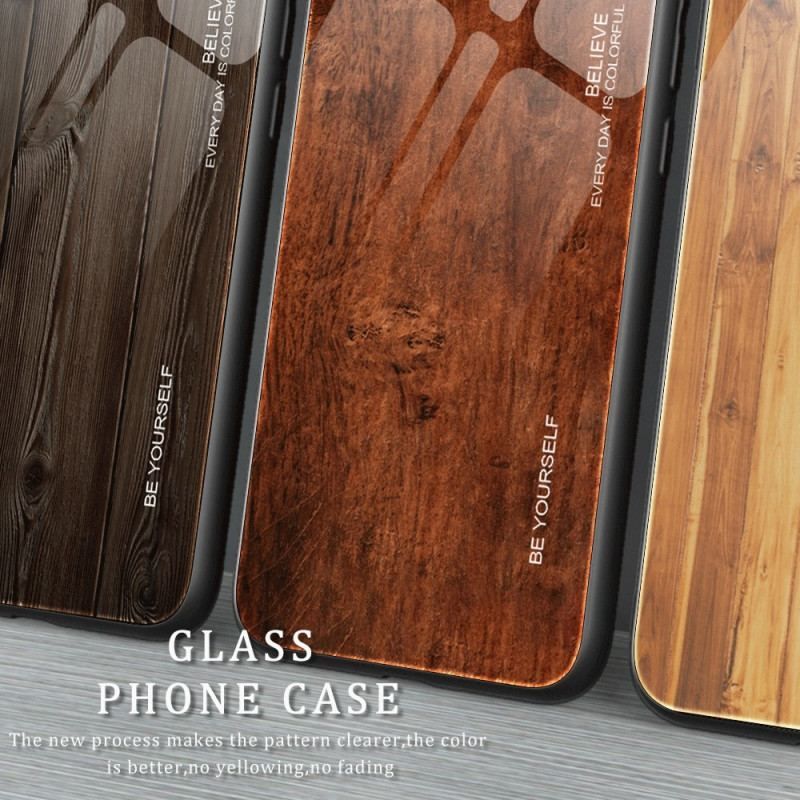 Coque Huawei Mate 50 Pro Verre Trempé Design Bois