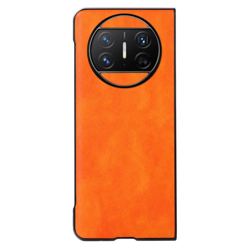 Coque Huawei Mate X3 Simili Cuir Litchi