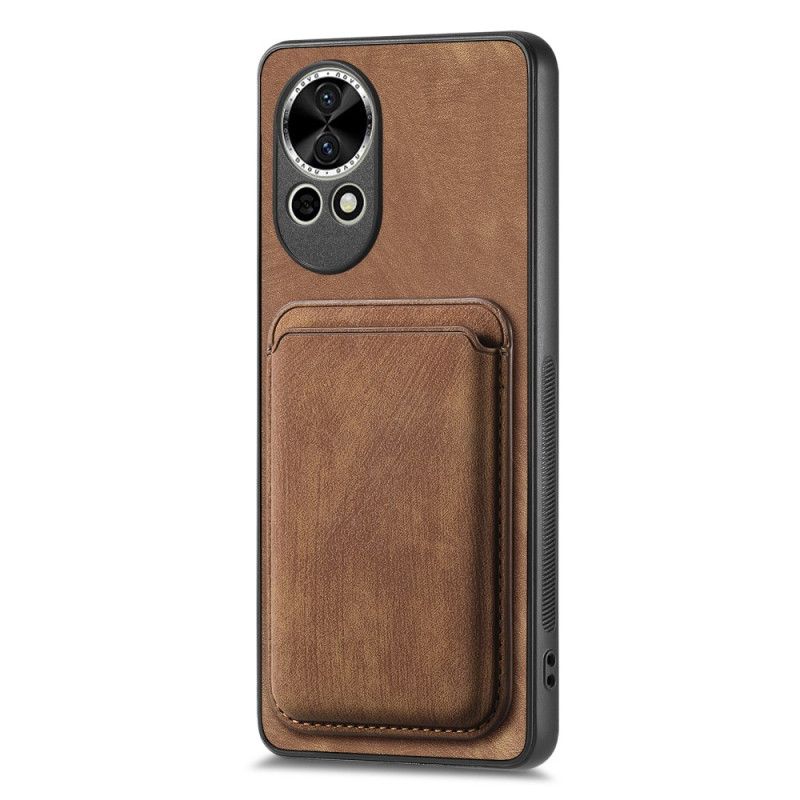 Coque Huawei Nova 13 5G Compatible MagSafe avec Porte-Cartes Détachable