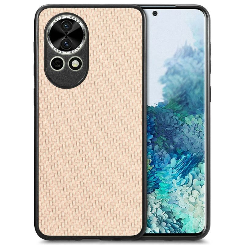 Coque Huawei Nova 13 Texture Fibre Carbone
