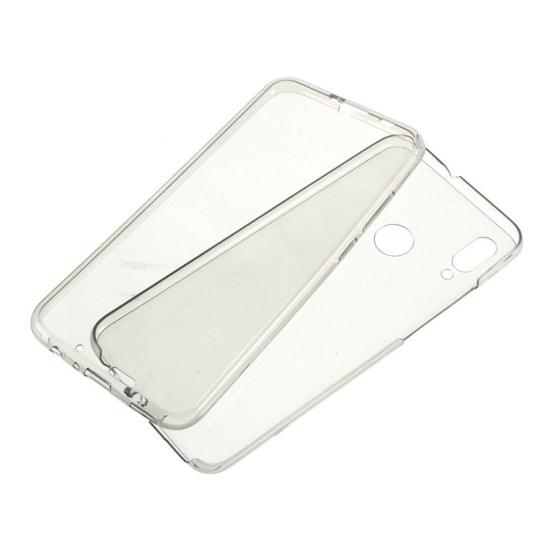 Coque Huawei P Smart 2019 Transparente Avant Et Arrière Détachable