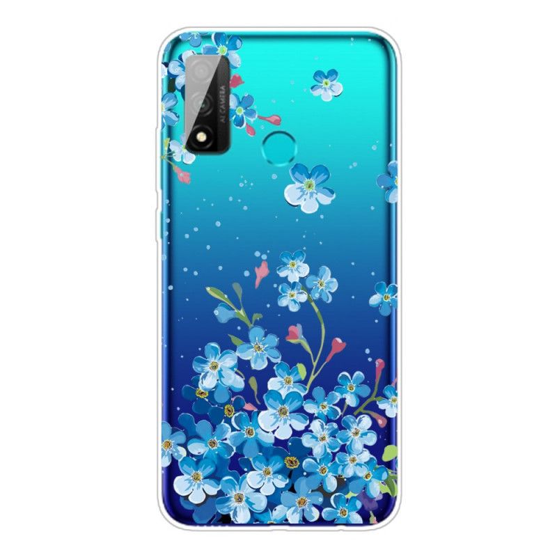 Coque Huawei P Smart 2020 Bouquet De Fleurs Bleues